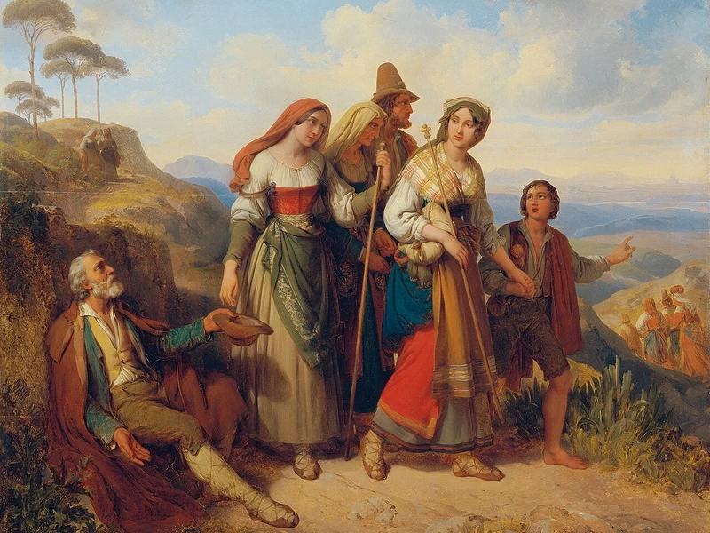 1793-Johann Nepomuk Ender - Pellegrini romani - Kunsthistorisches Museum